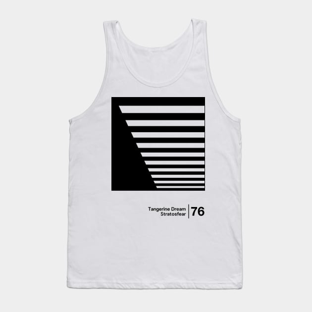 Stratosfear / Minimalist Graphic Artwork Design Tank Top by saudade